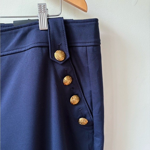 NWT WHBM® Jolie Button Straight Luxe Stretch Pant​ - Picture 7 of 14